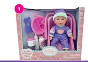 22cm Sofy Baby Doll & Accessories