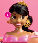 Sparkle Girlz Styling Head Colour Changing-Each