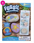 Kraftz Fossil Make & Painting Assorted-Each