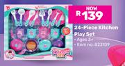 24 Piece Kitchen Play Set