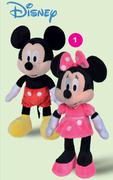 Disney Mickey & Minnie Mouse Plush-Each