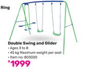 Bouceking Double Swing & Glider