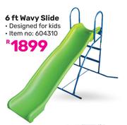 Bouceking 6 Ft Wavy Slide