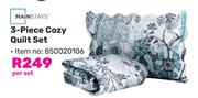 Mainstays 3 Piece Cozy Quilt Set-Per Set