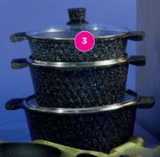 Tissolli 8 Piece Cast Aluminium Cookware Set