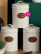 Mainstays 3 Pc Canister Set Grey Or Stone