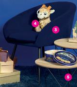 Furniture Luna Accent Chair Navy