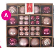 44 Piece Bauble Tray Set