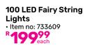 100 LED Fairy String Lights-Each