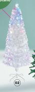 180cm Fibre Optic Tree White