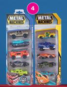 5 Pack Metal Machines Die Cast Cars-Each