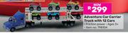 Adventure Car Carrier Truck With 12 Cars