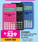 Casio Scientific Calculator FX-82ZA Plus II Assorted-Each