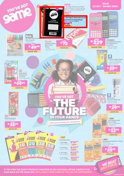 Game : You've Got The Future In Your Hands (23 October - 28 November 2024), page 1