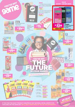 Game : You've Got The Future In Your Hands (23 October - 28 November 2024), page 1