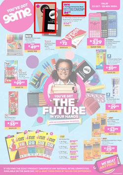 Game : You've Got The Future In Your Hands (23 October - 28 November 2024), page 1
