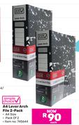 Simple Choice A4 Lever Arch File 2 Pack-Each