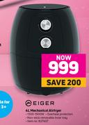 Meiger 4L Mechanical Airfryer