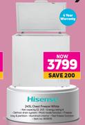 Hisense 245L Chest Freezer White
