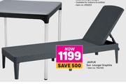 Jaipur Sun Lounger Graphite