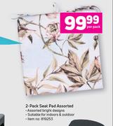 Seat Pad Assorted-2's Per Pack