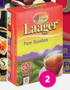 Laager Rooibos Tagless Teabags-80 Per Pack