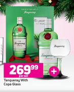 Tanqueray With Copa Glass-Per Set