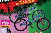 Raleigh 16" Or 20" Enduro Girls Or Boys Mountain Bicycle-Each