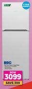 KIC 170L Top Freezer Fridge White
