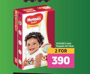 Huggies Gold Nappies All Sizes-For 2