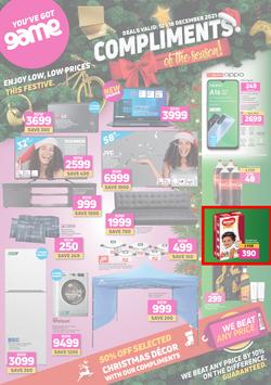Game : Compliments Of The Season - Sunday Times (12 December - 18 December 2021), page 1