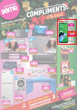 Game : Compliments Of The Season - Sunday Times (12 December - 18 December 2021), page 1