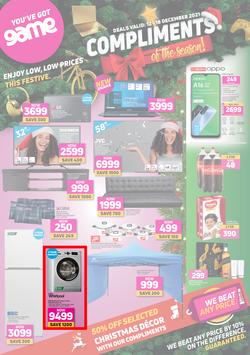 Game : Compliments Of The Season - Sunday Times (12 December - 18 December 2021), page 1