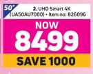 Samsung 50" UHD Smart 4K UA50AU7000