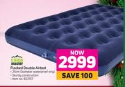 Camp Master Flocked Double Airbed