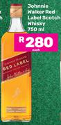 Johnnie Walker Red Label Scotch Whisky-750ml