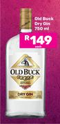 Old Buck Dry Gin-750ml