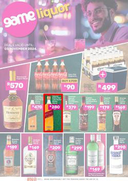 Game Liquor : Specials (21 October - 03 November 2024), page 1