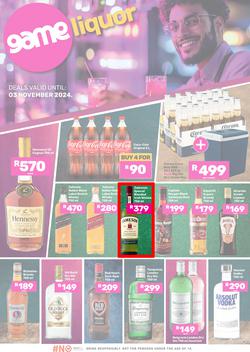 Game Liquor : Specials (21 October - 03 November 2024), page 1