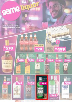 Game Liquor : Specials (21 October - 03 November 2024), page 1