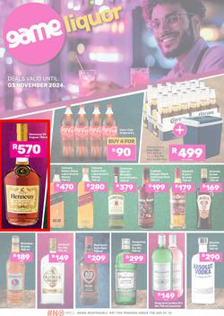 Game Liquor : Specials (21 October - 03 November 2024), page 1