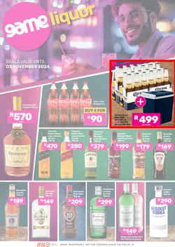 Game Liquor : Specials (21 October - 03 November 2024), page 1
