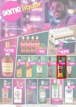 Game Liquor : Specials (21 October - 03 November 2024), page 1