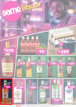 Game Liquor : Specials (21 October - 03 November 2024), page 1