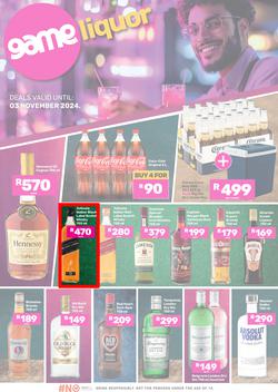 Game Liquor : Specials (21 October - 03 November 2024), page 1