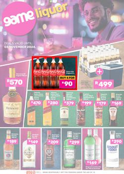 Game Liquor : Specials (21 October - 03 November 2024), page 1
