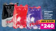 Red Square Spirit Cooler NRB Assorted-For Any 2 x 6 x 275ml
