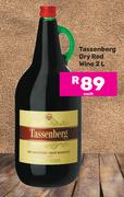 Tassenberg Dry Red Wine-2Ltr