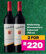 Nederburg Winemasters Cabernet-For 2 x 750ml