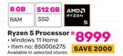 HP Ryzen 5 Processor